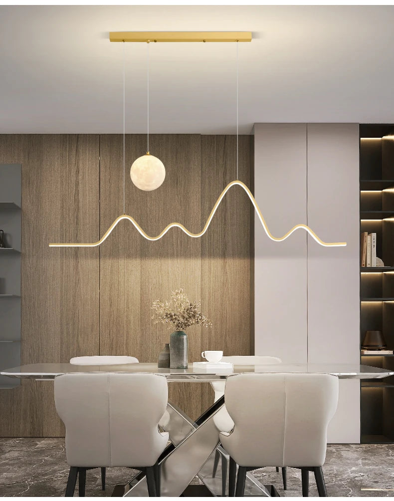 Lighting - Designer LED Chandelier – Modern Creative Ceiling Pendant Light