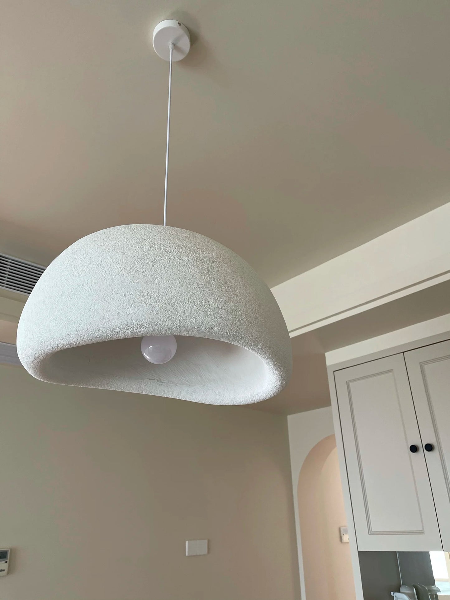 Lighting - Nordic Wabi Sabi Pendant Lamps Dining Room Lighting Modern Living Room Bedroom LED Ceiling Chandelier Loft Lustre Hanging Lights